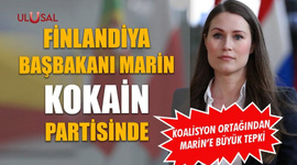 Finlandiya Başbakanı Marin'den kokain partisi